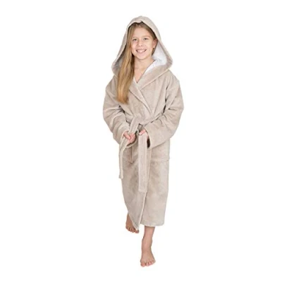 Abbildung von Wewo fashion Kinderbademantel &quot;8521&quot;, (1 St., mit Gürtel), für Mädchen &amp; Jungen, Soft Touch Qualität