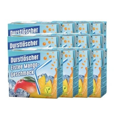 Abbildung von Durstlöscher Eistee Mango Erfrischungsgetränk 500ml 12er Pack