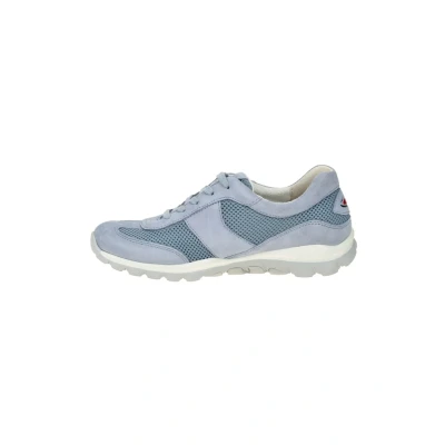 Abbildung von Gabor Damen Low Top Sneaker, Frauen Halbschuhe,Sportschuhe,Freizeitschuhe,Turnschuhe,Laufschuhe,schnürschuhe,schnürer,Azur,40 EU / 6.5 UK