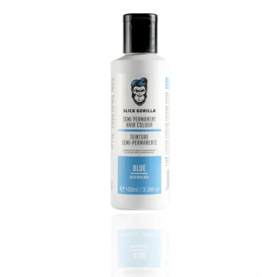 Abbildung von Slick Gorilla Semi permanente Haarfarbe, vegan, tierversuchsfrei (100 ml, Blau)