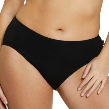 Abbildung von Sans Complexe 2P Bamboo Brief Schwarz Viskose Small Damen