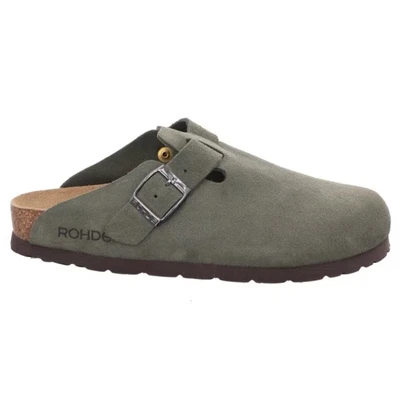 Abbildung von Rohde Alba Pantoffel, Sommerschuh, Schlappen, Hausschuh mit leichter Laufsohle, G Weite