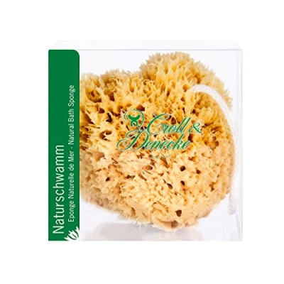 Abbildung von CROLL &amp; DENECKE M400 Naturschwamm aus dem mittelmeer in Geschenkbox mit Baumwollkordel, 11 x cm