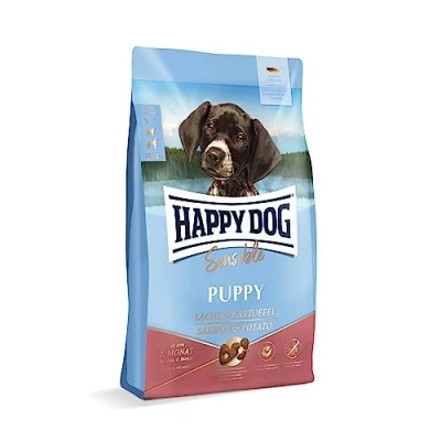 Abbildung von Happy Dog Supreme Sensible Puppy Lachs &amp; Kartoffel 4 kg