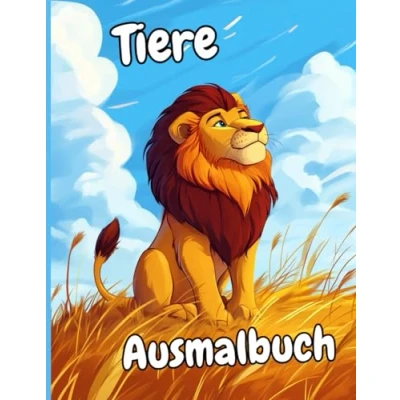 Abbildung von Tiere Ausmalbuch Ein Malbuch für Kinder 50 Motive: Der Ausmal Spaß Jungen und Mädchen