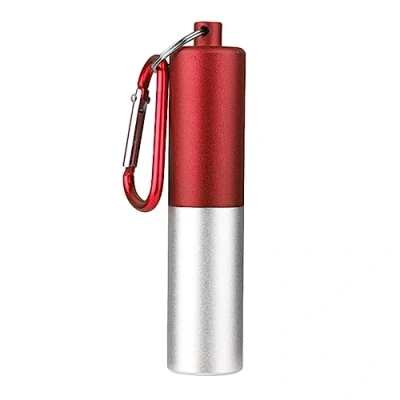 Abbildung von Power Bank Box Tragbare USB Handy Ladeschale 18650 Akkuhalter Ladebox mit Karabiner für Smartphones Blank Shell Handys Elektronik Externe Batterie Ladegerät Case Design