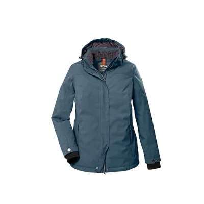 Abbildung von STOY Damen Funktionsjacke mit abzippbarer Kapuze Große Größen STW 9 WMN JCKT, sturmblau, 52, 39795 000