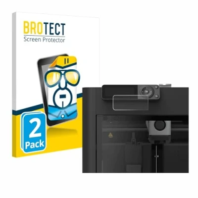 Abbildung von BROTECT (2 Stück Schutzfolie für Bambu Lab P1S 3D Printer Displayschutz Folie Ultra Klar