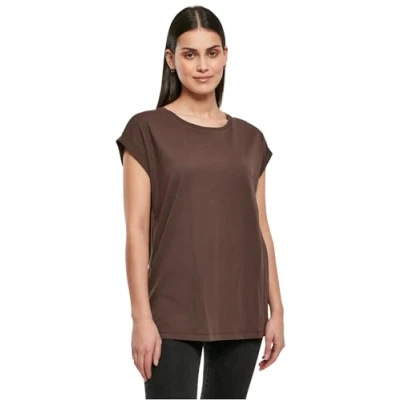 Abbildung von Urban Classics Extended Shoulder TEE Tshirt basic, Damen, Größe: 3XL, Brown