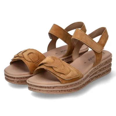 Abbildung von Gabor Keilsandalette, Damen, Größe: 40, Braun Schuhe