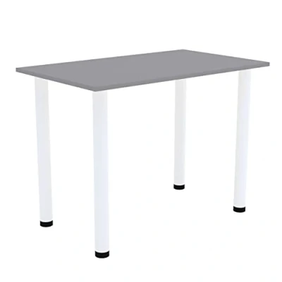 Abbildung von AKKE Esszimmertisch 90 cm x 60 Esstisch Kleiner Tisch Küchentisch Schreibtisch Dining Table Esszimmermöbel Weiße Beine