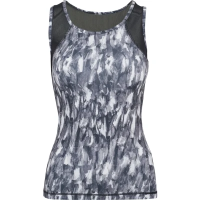 Abbildung von Urban Classics Active Graphic Top, Damen, Größe: Large, Grey