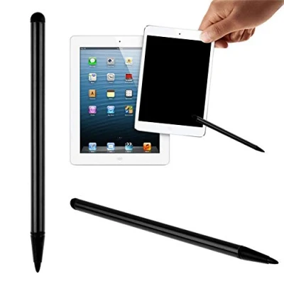 Abbildung von Washranp Eingabestifte Für Touchscreens,2Pcs Kapazitiver Stift Touchscreen Eingabestift IPad Tablet Smartphone Schwarz