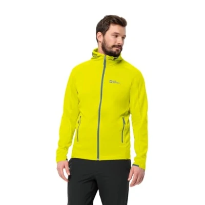 Abbildung von Jack Wolfskin Alpgrat FZ M Fleecejacke, Herren, Größe: Small, Firefly