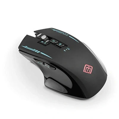 Abbildung von Artemis Kabellose Gaming Maus mit RGB Beleuchtung, 8 Tasten und bis zu 2400 DPI Abtastrate