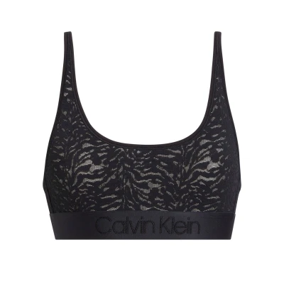 Abbildung von Calvin Klein Underwear Unlined Bralette Triangel BH, Damen, Größe: Small, Black