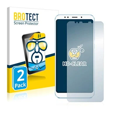 Abbildung von BROTECT (2 Stück Schutzfolie für Xiaomi Redmi 5 Plus Displayschutz Folie Ultra Klar