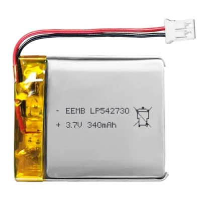 Abbildung von EEMB Lithium Polymer Akku 3,7 V 340mAh 542730 Wiederaufladbarer Lipo mit JST Anschluss für VXI Blue Parrott bestätigen Sie die Polarität des Geräts und Anschlusses vor dem Kauf