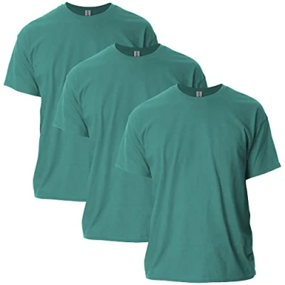 Abbildung von Gildan Unisex Erwachsene Ultra Cotton, Style G2000, Multipack T Shirt, Jade Dome (3er Pack), L