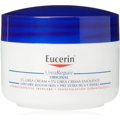 Abbildung von Eucerin® Dry Skin rückfettende Creme aus 5% Urea mit Laktat und Carnitin (75 ml)