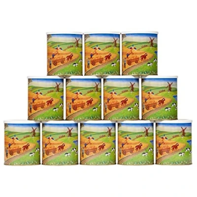 Abbildung von 12 x 500g (6,0 kg) Roggenvollkornbrot, Dosenbrot geschnitten, dauerbrot &quot;dauerland&quot;
