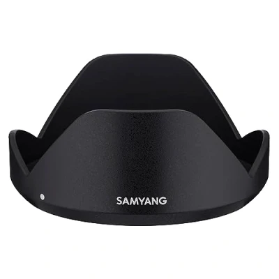 Abbildung von Samyang Gegenlichtblende für MF 20mm F1,8/T2,0 Sonnenblende zur Streulichtreduzierung, Reflexionsminderung, Frontlinsenschutz, Bildqualitätssteigerung, leicht zu transportieren