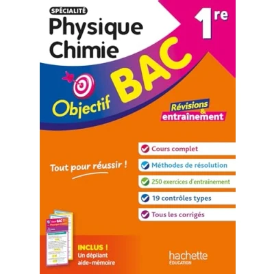 Abbildung von Objectif BAC 1re spécialité Physique Chimie 2025