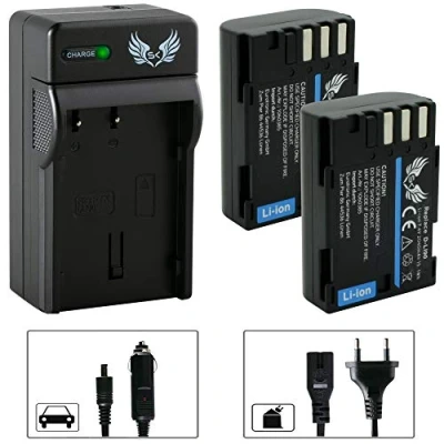 Abbildung von 2X SK Akku Pentax D Li90 2040mAh + Ladegerät Charger für K1 K 1 / K3 3 II K5 5 IIs K7 7 645D 645Z
