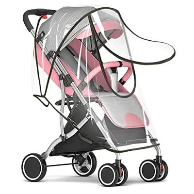 Abbildung von Universal Regenschutz，Universal Kinderwagen ​regenschutz Buggy rain cover Baby regenverdeck für buggy，für und Sportwagen