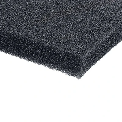 Abbildung von Adam Hall Hardware 019512 Lautsprecher Frontschaumstoff schwarz 12 mm 2 x 1m