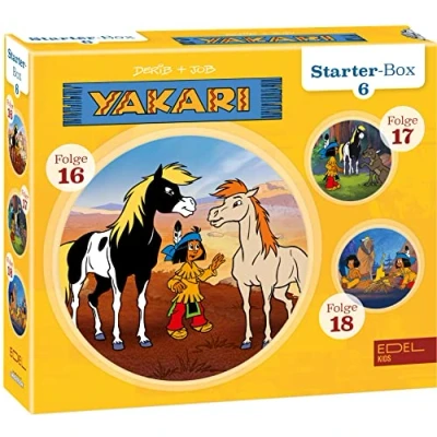 Abbildung von Yakari Starter Box 6 Folge 16 bis 18, Die Original Hörspiele zur TV Serie