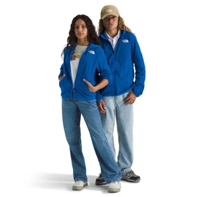 Abbildung von The North Face Glacier Hooded Unisex Fleecejacke für Kinder, Größe: 133 141, Hero blue