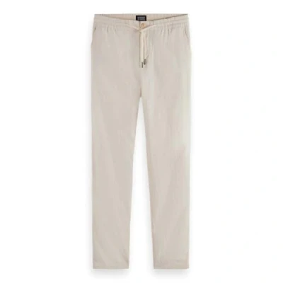 Abbildung von Scotch &amp; Soda CORE Warren Jogger Stoffhose, Herren, Größe: 32x34, Off white
