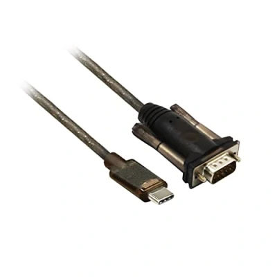 Abbildung von ACT USB C Seriell Adapter, Type zu DB(9pin) RS232, Länge 1,5m, für Drucker, Registrierkassen, PDA AC6002