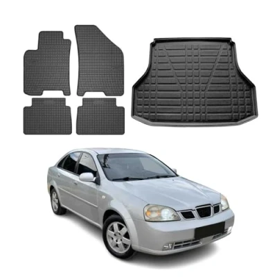 Abbildung von OMAC 1606YPS 484 Fußmattensatz Gummi 5 schwarz CHEVROLET: Lacetti Limousine