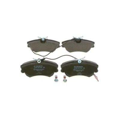 Abbildung von BOSCH 0 986 424 451 Bremsbelagsatz Low Metallic mit integriertem Verschleißsensor Anti Quietsch Blech, Schrauben Zubehör RENAULT: ESPACE 3