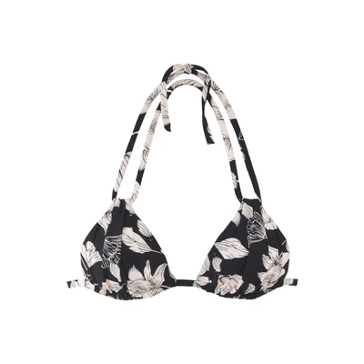 Abbildung von s.Oliver Bikinitop, Damen, Größe: 42xC/D, Schwarz creme