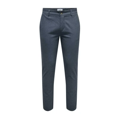 Abbildung von Only &amp; Sons MARK PETE SLIM Dobby NOOS Chino, Herren, Größe: 30x34, Bering sea