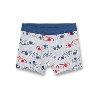Abbildung von Sanetta Jungen Shorts Graumelange Hochwertige und nachhaltige Unterhose für aus Baumwolle. Unterwäsche 116