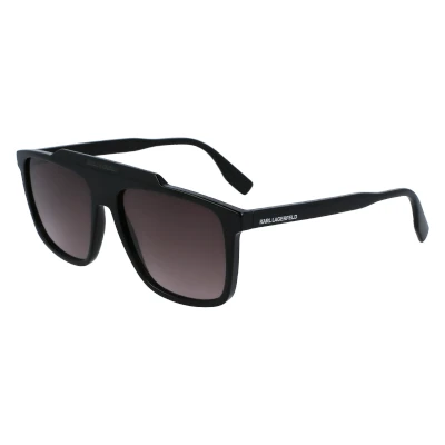 Abbildung von KARL Lagerfeld Unisex Sonnenbrille, Größe: 58, Black