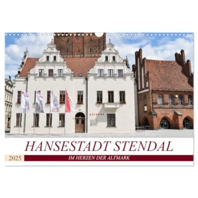 Abbildung von Hansestadt Stendal (Wandkalender 2025 DIN A3 quer), CALVENDO Monatskalender