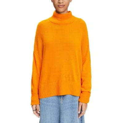 Abbildung von Esprit Collection Strickpullover, Damen, Größe: Large, Golden orange