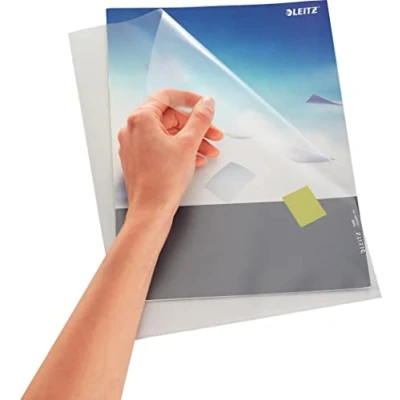 Abbildung von LEITZ Sichthüllen Standard 4000 DIN A4 transparent genarbt 0,13 mm 100 Stück