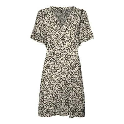 Abbildung von Vero Moda Blusenkleid VMAlba (1 tlg) Drapiert/gerafft