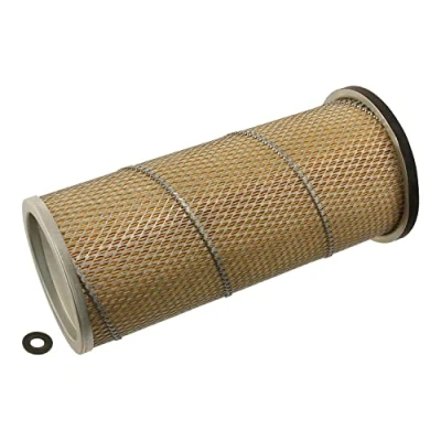 Abbildung von FEBI BILSTEIN 23387 Luftfilter 380mm 380,5mm mit Dichtung RENAULT TRUCKS: Midliner