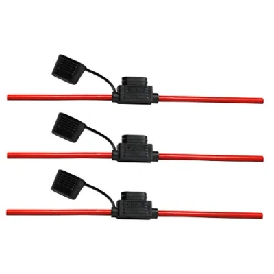 Abbildung von 3 Stk. Offgridtec 6mm² Standard Flachsicherungshalter für KFZ Flachsicherungen
