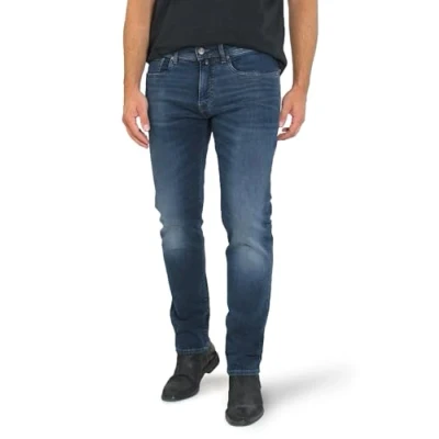 Abbildung von Pierre Cardin Herren Lyon Tapered Futureflex Strech Denim Jeans, Vintage Dark Blue Fashion