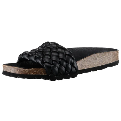 Abbildung von VERBENAS Pantolette &quot;RICA TRENZA SOFT&quot;, Sommerschuh, Schlappen, Strandschuh mit geflochtener Bandage