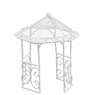 Abbildung von Hobbyfun Pavillon ca. 14 cm, Weiss