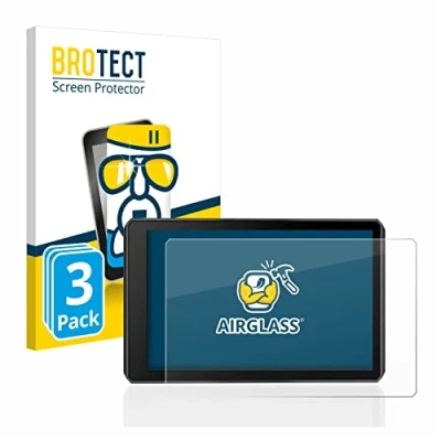 Abbildung von BROTECT Schutzglas für Garmin zumo XT2 (3 Stück) Schutzfolie Panzer Folie Glas [Extrem Kratzfest 9H, Anti Fingerprint, Ultra Transparent]